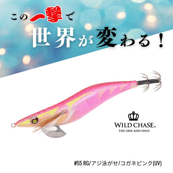 画像1: WILD CHASE 3.5号 S/シャローtune RG アジ泳がせ コガネピンク UV（#55） (1)